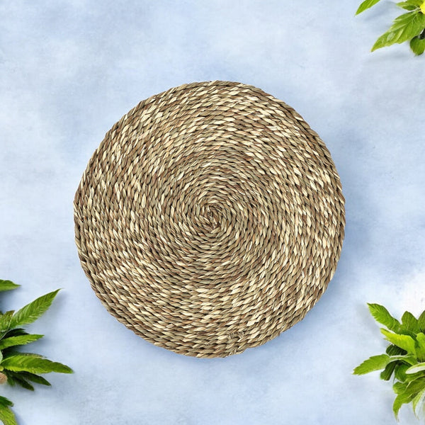 Handwoven Sabai Grass Table Mat—Natural Colour