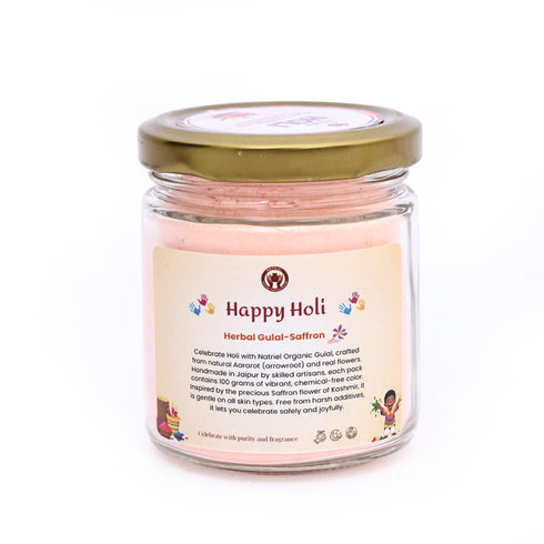 Holi Special Saffron (Kesar) Herbal Gulal – Festive Collection