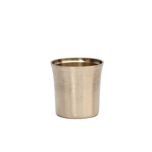 Handcrafted Pure Kansa 6-Piece Round Thali Set (1 round thali, 1 glass, 1 spoon, 2 round bowls and 1 flat bowl)