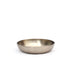 Handcrafted Pure Kansa 6-Piece Round Thali Set (1 round thali, 1 glass, 1 spoon, 2 round bowls and 1 flat bowl)