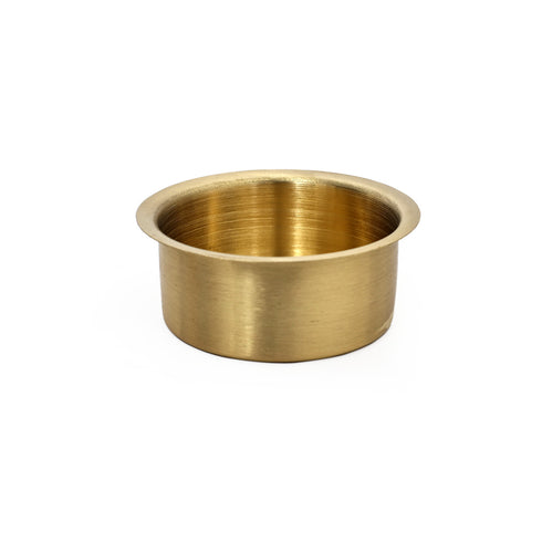 Matte finish Brass Dabara-Tumbler Combo
