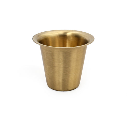 Matte finish Brass Dabara-Tumbler Combo