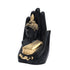 Black Matte Finish Buddha in Blessing Palm Pose - Vastu and Home Décor