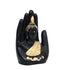 Black Matte Finish Buddha in Blessing Palm Pose - Vastu and Home Décor