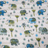 Traditional Elephant Folk Print Double Bed Dohar
