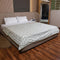 Sage Green Blossom Handcrafted Double Bed Dohar