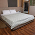 Sage Green Blossom Handcrafted Double Bed Dohar