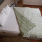 Sage Green Blossom Handcrafted Double Bed Comforter