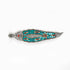 German Silver Stone Embellished Elephant Incense Stick Holder/Agarbatti Stand