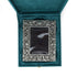 German Silver Floral Engraved Decorative Photo Frame - Premium Velvet Gifting Box
