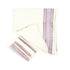 Purple Blossom Pure Cotton Waffle Hand and Bath Towel – Hand Block Print