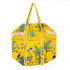 Golden Safari Quilted Duffle Bag - Hand Block Print