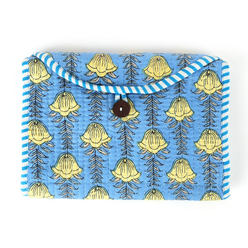 Traditional Jewelry Organizer Roll/Foldable Purse - Hand Block Print