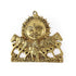 Handcrafted Brass Surya with Seven Horse Wall Hanging