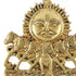 Handcrafted Brass Surya with Seven Horse Wall Hanging
