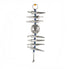 Silver Plated Nimbu Mirchi Evil Eye Wall Hanging