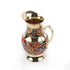 Traditional Brass Jug Pitcher with Vibrant Indian Motifs - 1 Litre