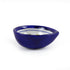 Decorative White and Blue Floral Blue Pottery Diya