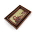 Traditional Elephant Wooden Serving Tray Set of 2