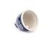 Artisanal Ceramic floral Hanging Christmas Bell – Blue & White