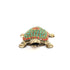 Antique Brass Tortoise - Vastu Kachua - Available in Red and Green