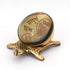 Brass Tortoise Shree Yantra (Small) with Tilted glass Lens