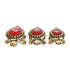 Feng Shui Brass Wish Tortoise with Hidden Wish Compartment - Set of 3"