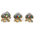 Wish-Fulfilling Brass Tortoise - Set of 3 with Hidden Compartment - Feng Shui Item