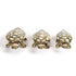 Feng Shui Brass Wish Tortoise Set of 3 with Secret Wish Compartment
