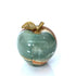 Handcrafted Onyx Apple Sculpture - Green - Unique Indian Sculpture for Home Decor & Gifting