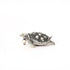 Handcrafted German Silver Turtle Decor - Traditional Indian Sculpture for Home & Gifting