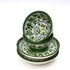 Handcrafted Blue Pottery Bowl & Plate Set – Exquisite Jaipur Art Tableware