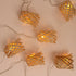 Beige Premium Handmade Bamboo String Fairy Light - Festive Decor Item