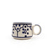 Indigo colour Mugal Teapot Cup set (1 Kettle and 6 cups)
