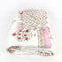 Ivory Blossom Mulmul Cotton Handmade Razai – Hand Block Print