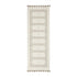 Ivory and Cream Handwoven Jawaja Durrie - Abstract Pattern
