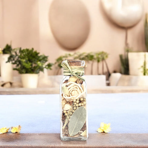 Jasmine Fragrance Potpourri Jar for Home Décor