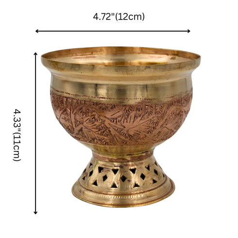 Kashmiri Copper Toor Pyala Bowl