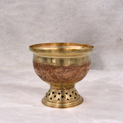 Kashmiri Copper Toor Pyala Bowl 425
