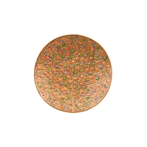 Kashmiri Papier Mache Decorative Plate