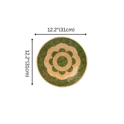 Kashmiri Papier Mache Decorative Plate