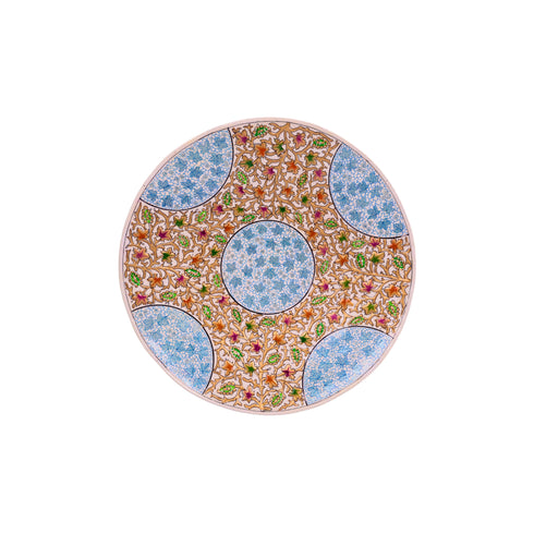 Kashmiri Papier Mache Decorative Plate