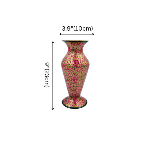 Kashmiri Papier Mache Flower Vase