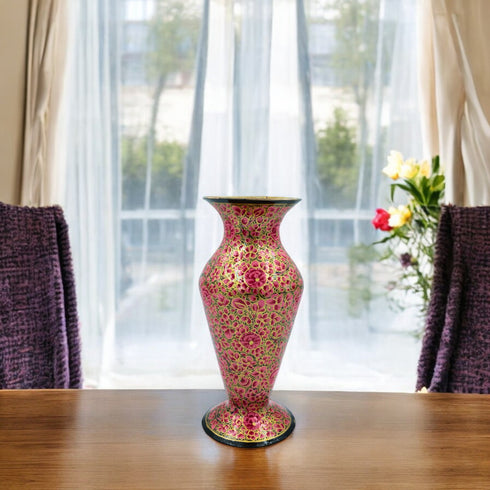 Kashmiri Papier Mache Flower Vase