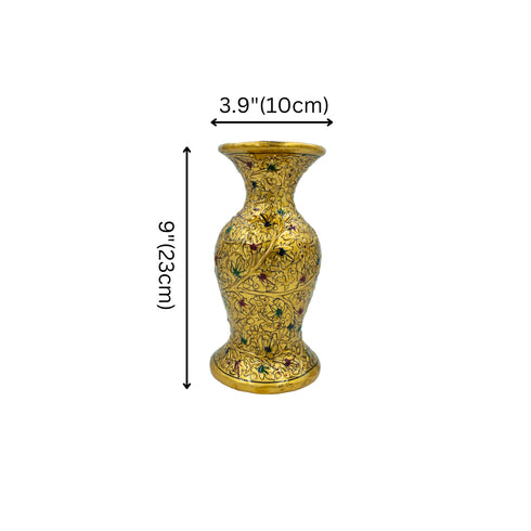 Kashmiri Papier Mache Flower Vase