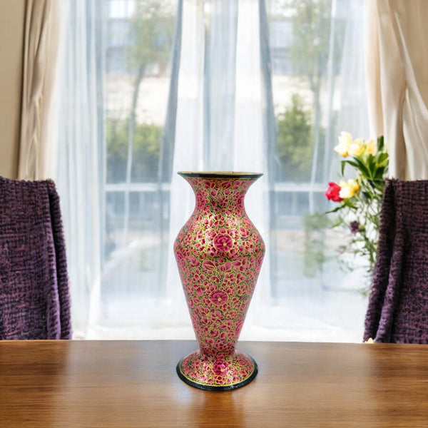 Kashmiri Papier Mache Flower Vase