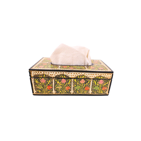 Kashmiri Papier Mache Tissue Box