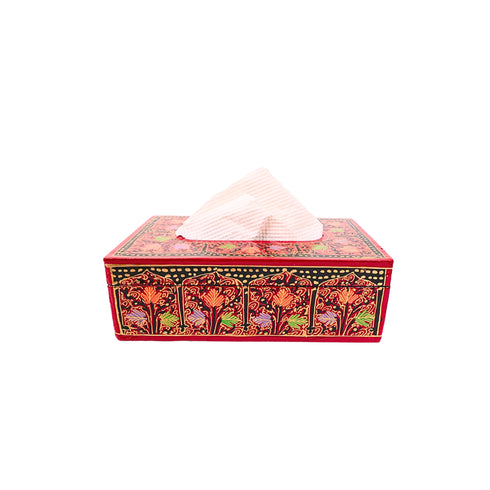 Kashmiri Papier Mache Tissue Box