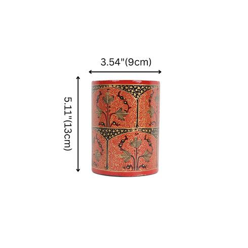 Kashmiri Papier Mache handmade Pen stand