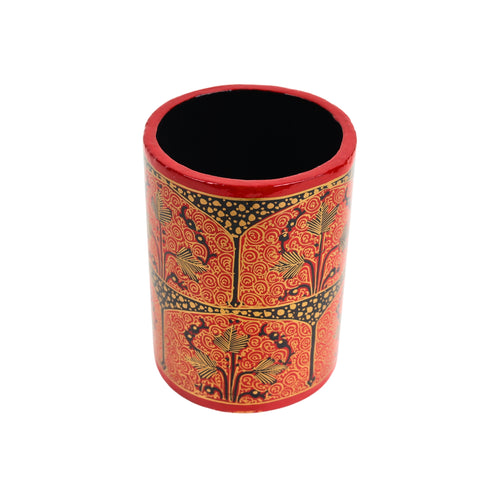 Kashmiri Papier Mache handmade Pen stand